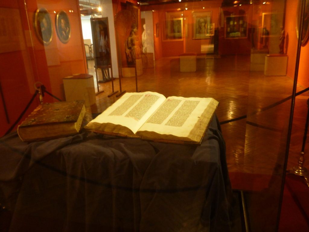 Gutenberg's Bible in Holy Pelplin