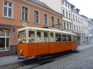 A tram in Bydgoszcz