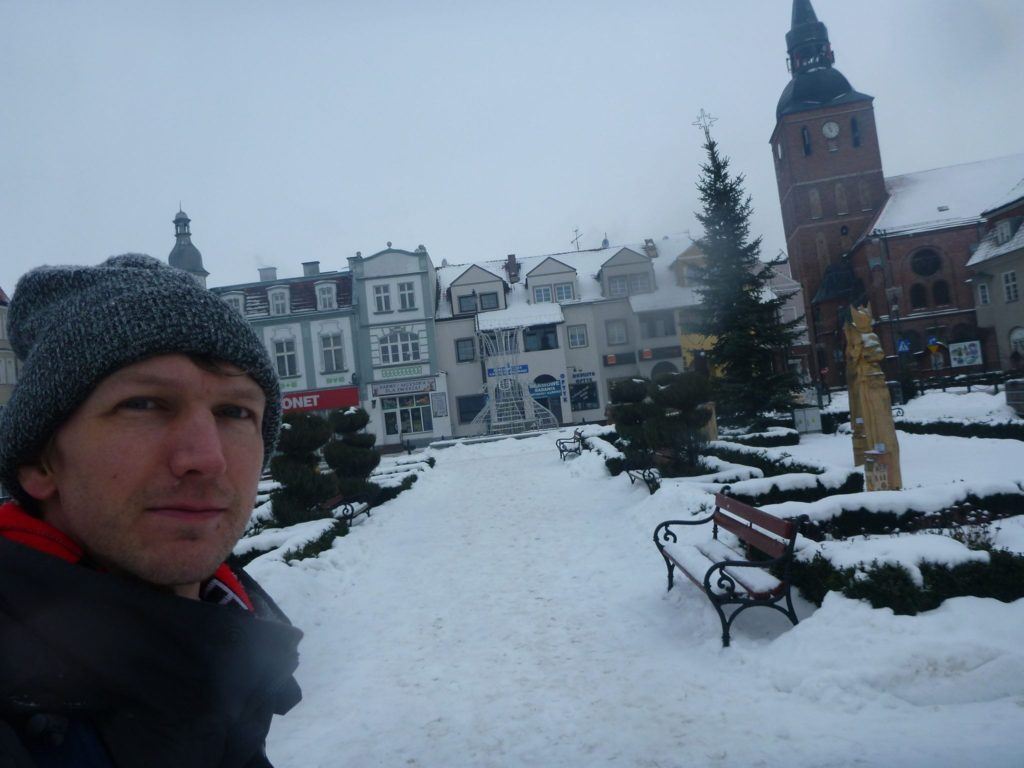 Winter in Biskupiec Northern Irishman in Poland Kasia Powierza Town