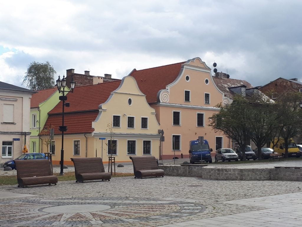 Old Town Square (Stary Rynek) in Włocławek.