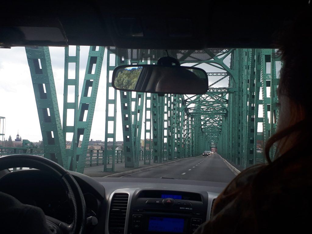 The Green Bridge in Włocławek 