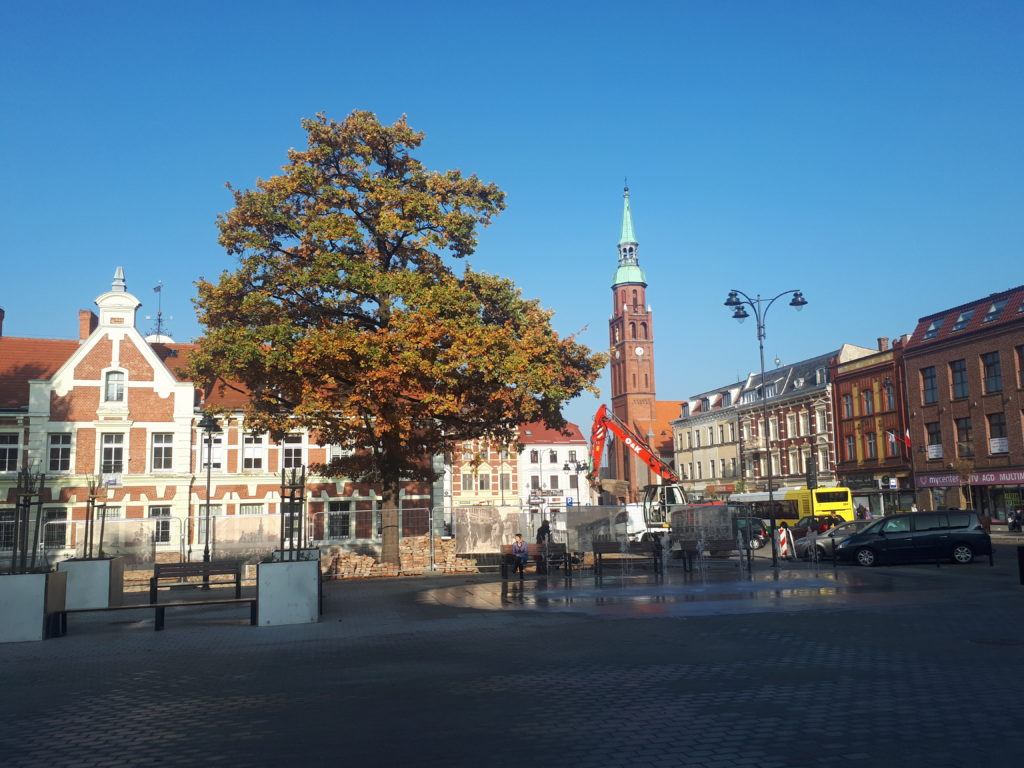 Stary Rynek, main square in Starogard Gdański