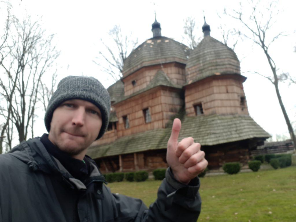 The UNESCO listed church in Chotyniec (The Mother of God Church)