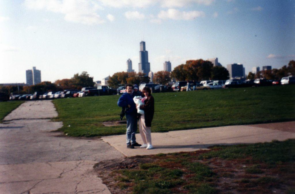 "First Trip" - This is a picture from the first time that I traveled abroad (from Warsaw to Chicago)