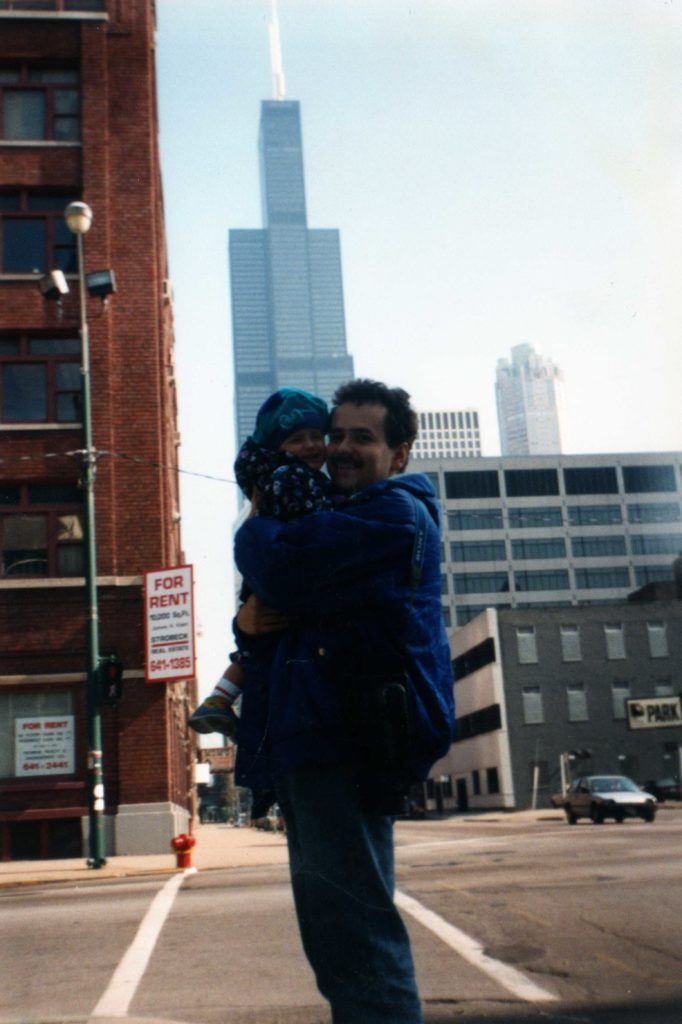 "First Trip" - This is a picture from the first time that I traveled abroad (from Warsaw to Chicago)