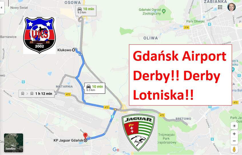 The Gdańsk Airport Derby! Derby Lotniska! Jaguar Gdańsk II v. UKS Klukowo