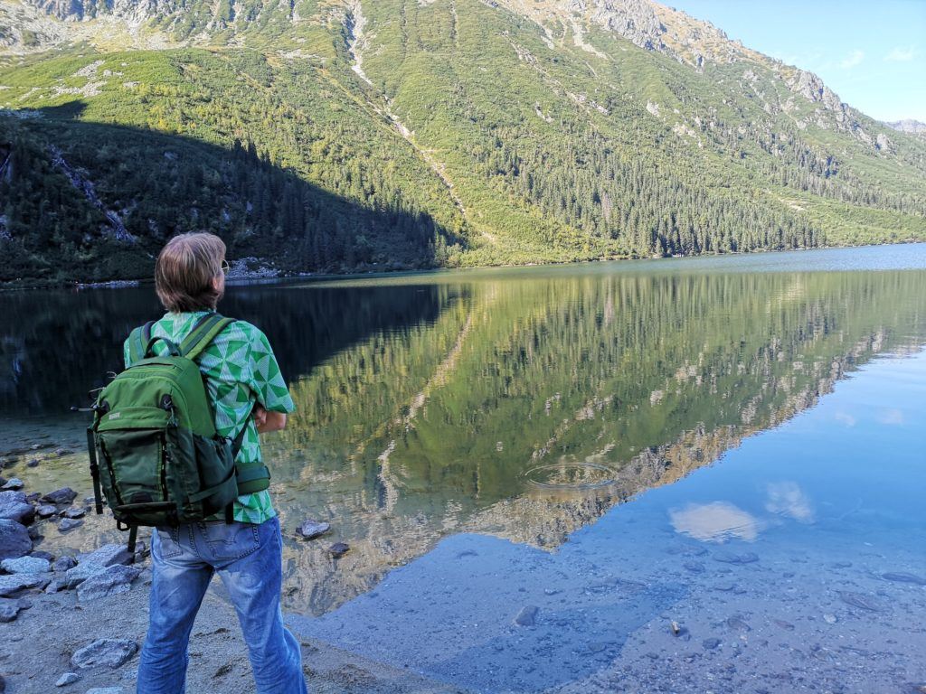 Visiting Morskie Oko for the first time