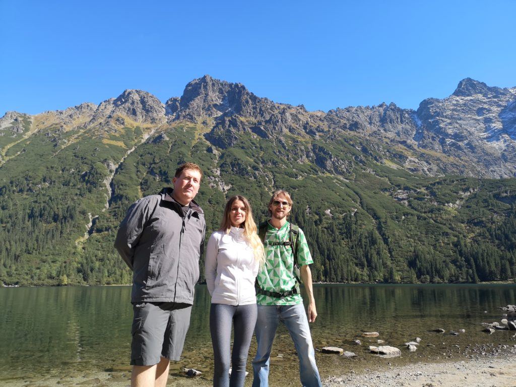 Visiting Morskie Oko for the first time