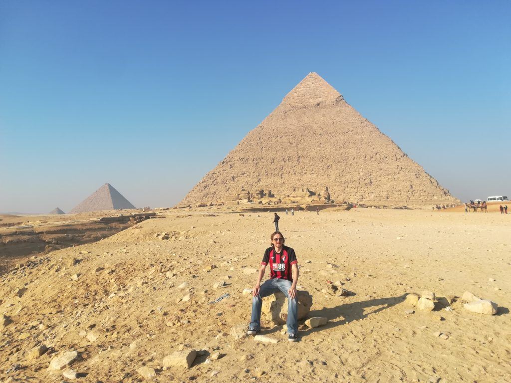 Visiting The Pyramids of Giza in Egypt