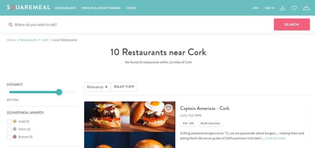 Using Square Meal to Find and Book Restaurants