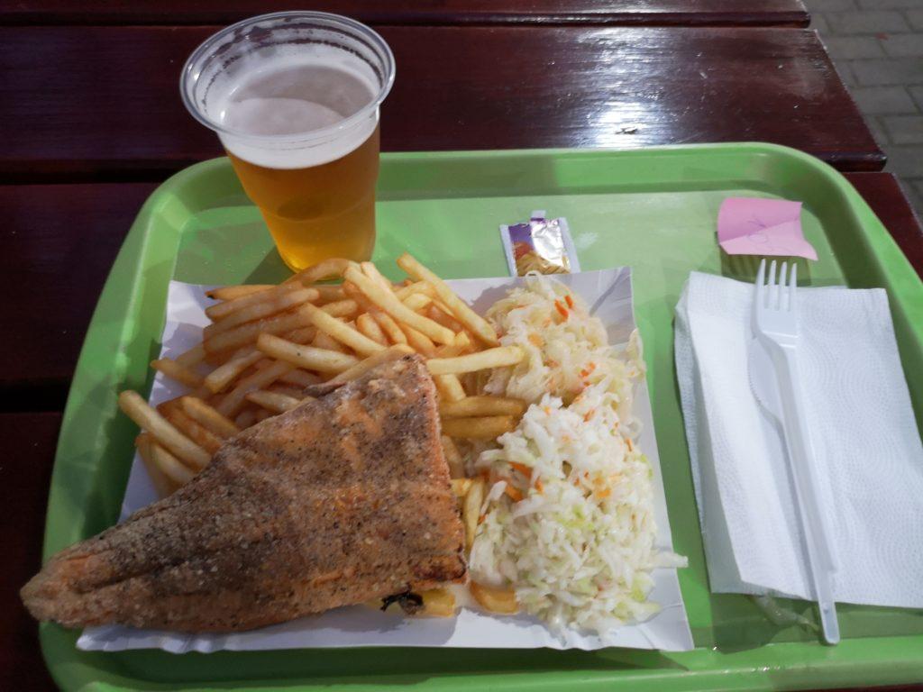 Fish and chips in Władysławowo