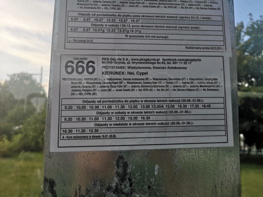 Dziwaczne Odkrycia: How To Get The 666 Bus To Hel